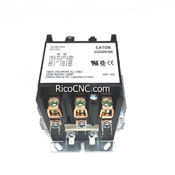 Eaton C25GNY8 C25GNY8B Plasma Contactor AC120V 90A Coil 50 60Hz