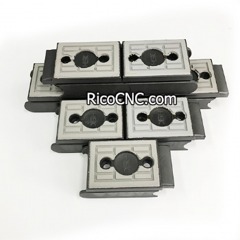 4-060-18-0081 Homag 129x72x48mm 4060180081 Double End Tenoner Track Chain Pad