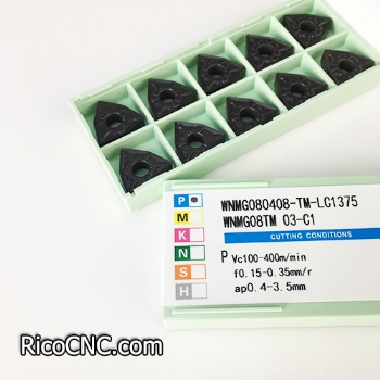 WNMG080408 Replace Toshiba T9115 CNC Lathe Tools Carbide Turning Inserts for Metalworking