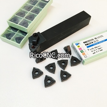 WNMG080408 Replace Toshiba T9115 CNC Lathe Tools Carbide Turning Inserts for Metalworking