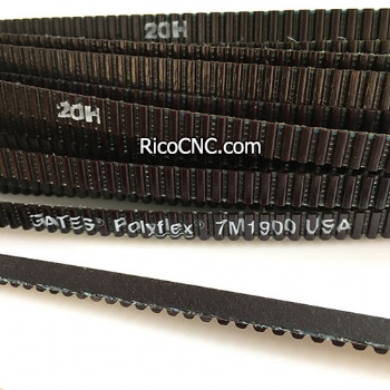 7M1900 Gates Polyflex V-Belt for Woodworking and Metalworking Spindle Drives