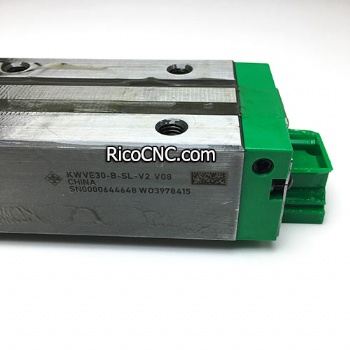 INA Narrow Long Carriage KWVE30-B-SL-V2-G2 Replace KWVE30-B-SL-UG-G2-V2 for HAAS CNC Machine