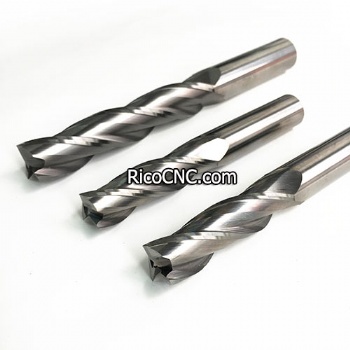 Triple 3 Flutes Carbide Up-cut Spiral Router Bit End Mill Cutters for Wood