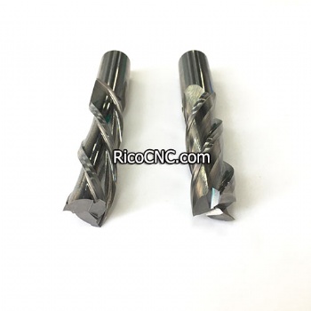 Down-cut Triple Flutes Solid Carbide Spiral Router Bits