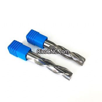 Down-cut Triple Flutes Solid Carbide Spiral Router Bits