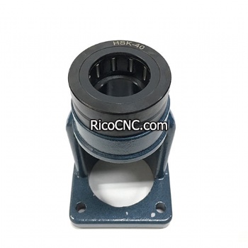 Auto-locking HSK40 Roller Bearing Design Tool Holder Tightening Fixture for HSK40 Tool Holders