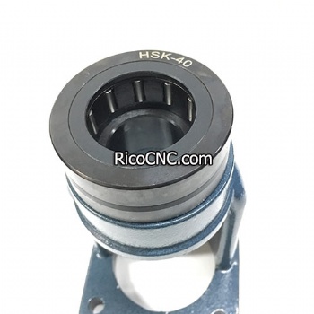 Auto-locking HSK40 Roller Bearing Design Tool Holder Tightening Fixture for HSK40 Tool Holders