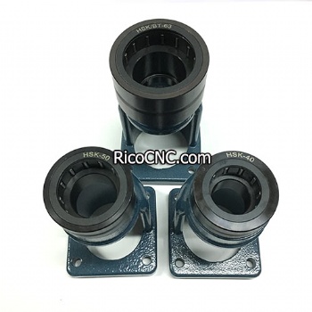 Auto-locking HSK40 Roller Bearing Design Tool Holder Tightening Fixture for HSK40 Tool Holders