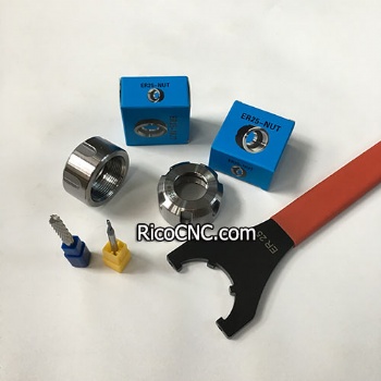 ER OZ EOC GER SK Type Collet Clamping Nut for CNC Milling Chuck Holder