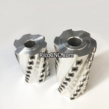 Woodworking Light-Duty Planer Helical Spiral Milling Cutter Head