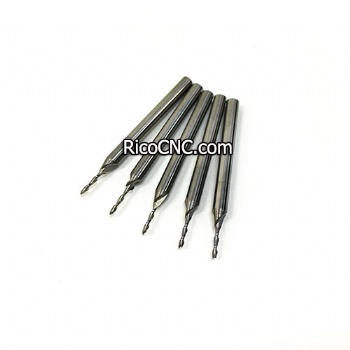 Solid Carbide 2 Flutes Spiral Up Cut Endmill Router Bits for Wood Cutting