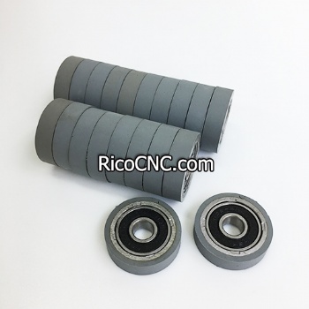 2-011-05-4560/ 2011054560 Grey End Trimmer Roller 31x8x8mm for Homag KL / KFL Edgebander