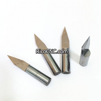 Flat Bottom V Shape Carbide Engraving Bit for Wood CNC Router Carving