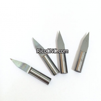 Flat Bottom V Shape Carbide Engraving Bit for Wood CNC Router Carving