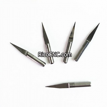 Flat Bottom V Shape Carbide Engraving Bit for Wood CNC Router Carving