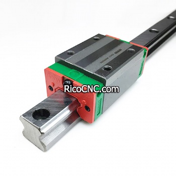 Linear Motion Components HIWIN Linear Guide Rail HGR25 with Linear Guide Blocks HGH25CA