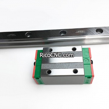 Linear Motion Components HIWIN Linear Guide Rail HGR25 with Linear Guide Blocks HGH25CA