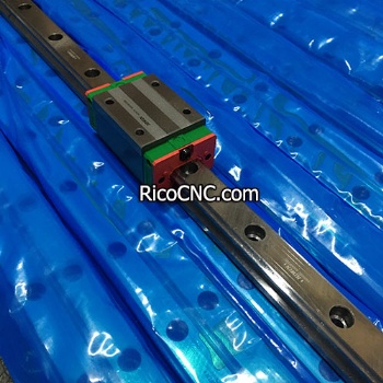 Linear Motion Components HIWIN Linear Guide Rail HGR25 with Linear Guide Blocks HGH25CA