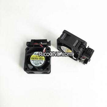 San Ace 40WF 9WF0424S604B Cooling Fan 4-Pin Female Connector for FANUC A90L-0001-0566 A