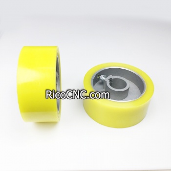 Polyurethane Feed Roller Wheels D=120 B=30 W=50 for Woodworking Planer Moulders