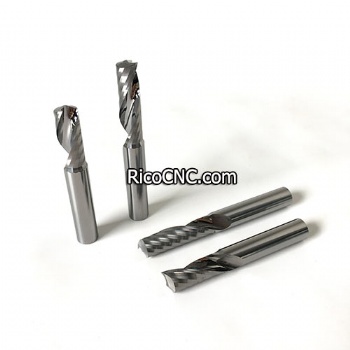 Carbide Single Flute End Mill Tool Bit for Cutting Acrylic and Plastic