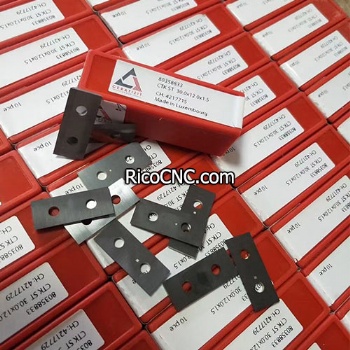 CNC Carbide Tips Inserts 2 Edge 30x12x1.5mm-35 for Planers and Helical Cutter Heads