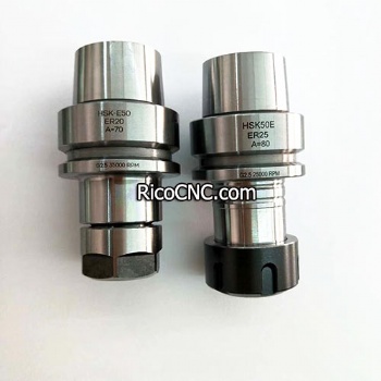 HSK50E Precision High Speed Tool Holders DIN69893 Collets Chuck for CNC