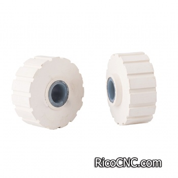 Rubber Pressure Rollers 62x16x24 Straight Gear Wheels for Cehisa Edgebander