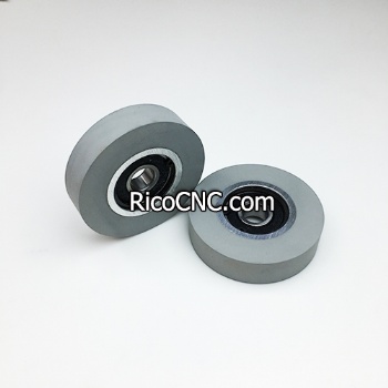 Rubberized Pressure Rollers 64.5x12x16mm For EBM KDP16 Edgebander