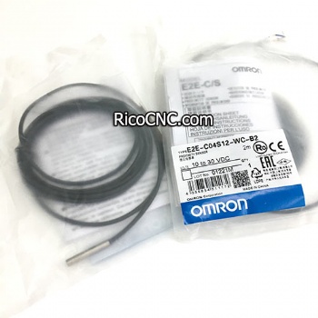 Omron Small-diameter Proximity Sensor E2E-C04S12-WC-B2 2M for High Precision Detection