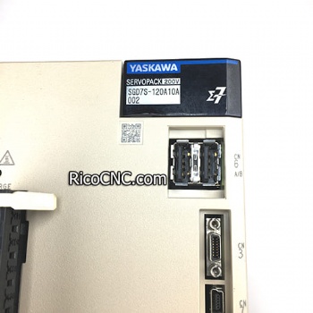 SGD7S-120A10A002 Servo Driver de un eje YASKAWA Servo Pack 1.5kW 200VAC