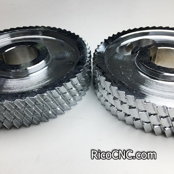 120x30x25mm Tooth Steel Feed Roller For Woodworking Machines