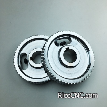 120x30x25mm Tooth Steel Feed Roller For Woodworking Machines