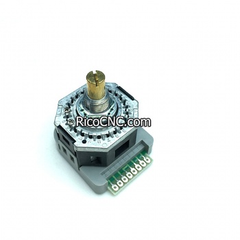 Interruptor rotativo Fuji Electric FA tipo AC09-RX para control de movimiento lineal del equipo