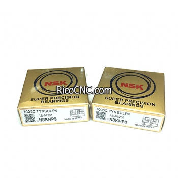 NSK 7005C TYN SUL P4 Precision Angular Contact Bearing 25x47x12mm