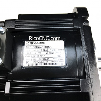 Yaskawa Rotary Servo Motor SGMGV-13ADA21 Medium Inertia Capacity