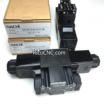 NACHI SS-G01-E3X-R-C1-30 Solenoid Valve Wet Type Directional Control Valve SSG01E3XRC130