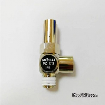 Taiwan POSU PC-14S Pneumatic Check Valve Speed Control Valve