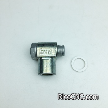 Homag 4011041887 4-011-04-1887 Festo 151172 One-Way Flow Control Valve