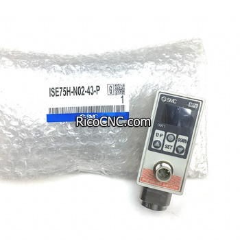 SMC ISE75H-N02-43-P 2-color Display Pressure Switch for General Fluids