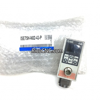 SMC ISE75H-N02-43-P 2-color Display Pressure Switch for General Fluids