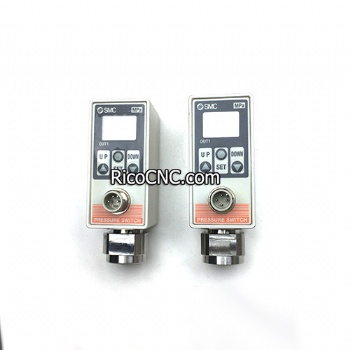 SMC ISE75H-N02-43-P 2-color Display Pressure Switch for General Fluids