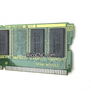 A20B-2902-0351/04B FANUC Memory Module SRAM A20B29020351 Circuit Board F16B 768K