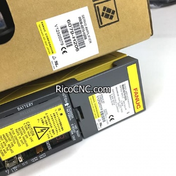 FANUC A06B-6079-H206 Servoaccionamiento Alfa de doble eje tipo SVM2-40X2