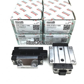 R165111320 Bosch Rexroth Ball Runner Block Carbon Steel for PERCI CNC Machine