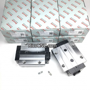 R165371420 Bosch Rexroth Corredera de carril de bolas Bloque de acero al carbono