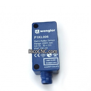 4008611043 4-008-61-1043 Wenglor P1KL006 Sensor Retro-Reflex Universal para HOMAG