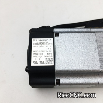 New Original PANASONIC MUMS041AVF0S 0.4KW 200V AC servo motor