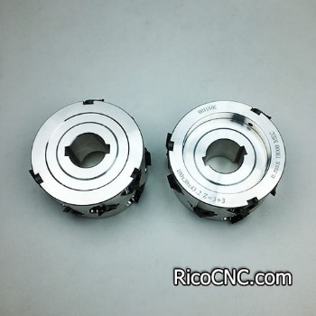 Edgebander 100X43.2X30 Z=3+3 Diamond WhisperCut Pre-Mill Cutters for Homag