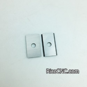 Sostituzione 20x12x1.5mm inserti in carburo coltello per teste di taglio a spirale